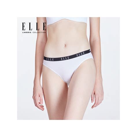 ELLE Lingerie I BIKINI LOWRISE PANTY กางเกงในรปแบบ Bikini I LU WH Shopee Thailand