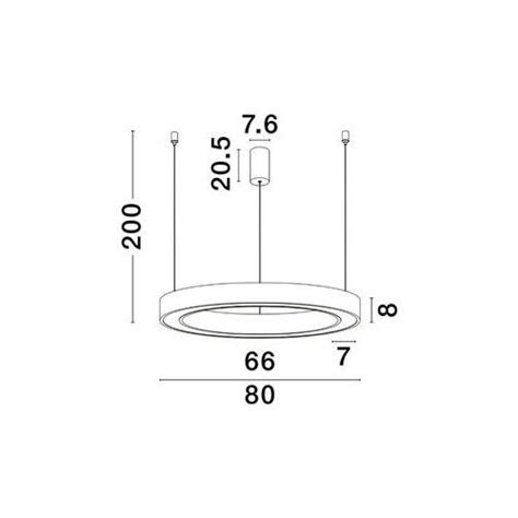 Kuchenna Lampa Wisz Ca Le Nad Wysp Led W Czarna Kolor Czarny