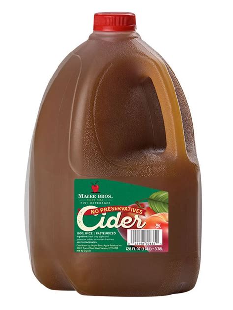 Fresh 1 Gallon Apple Cider Juice 128 Fl Oz