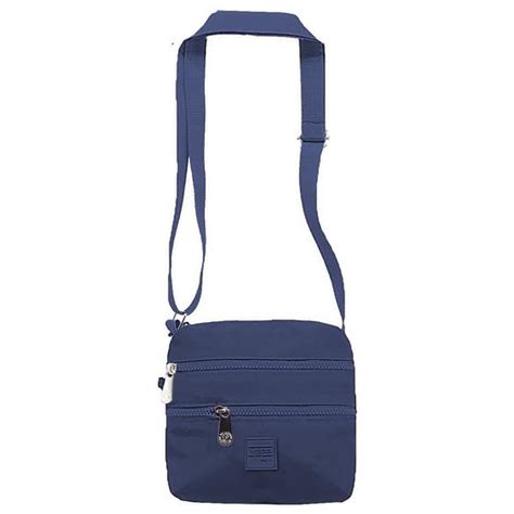 Bolsa Feminina Transversal Pequena Nylon Amassadinho Tactel Crinkle