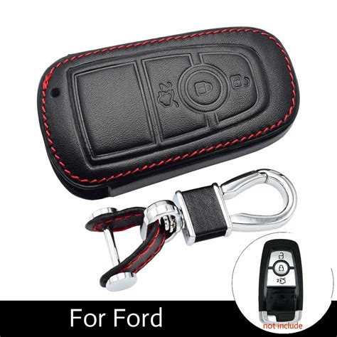 Aliexpress Buy Atobabi Buttons Car Key Case Real Leather Smart