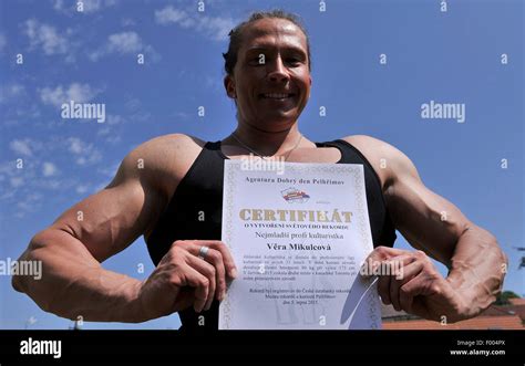 Pelhrimov Czech Republic 05th Aug 2015 Czech Best Bodybuilder And