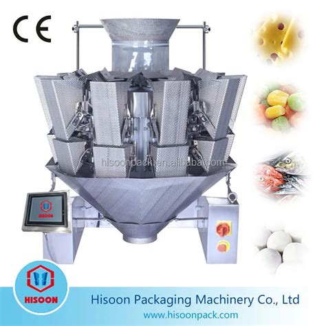 Buy Head Multihead Weigher Weighing Frozen Food Seafood Meatball