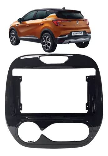 Moldura Painel Multim Dia Pol Renault Captur Ar Digital Entrega Gr Tis