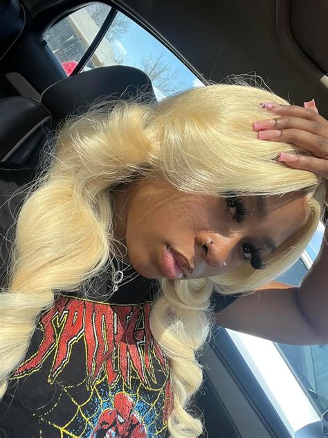 Full Lace Wig Blonde Body Wave Human Hair Wigs Brazilian Hair AshimaryHair Ashimaryhair