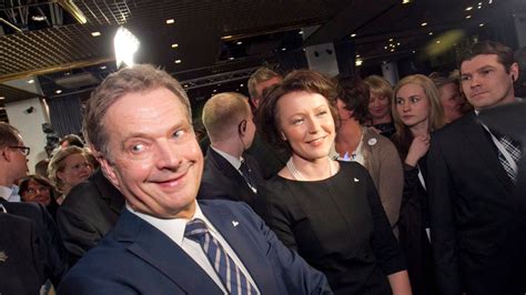 Pr Sidentschaftswahl In Finnland Ex Finanzminister Niinist Gewinnt