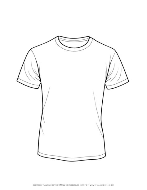 Versatile Man Blank T Shirt Template For Creative Learning