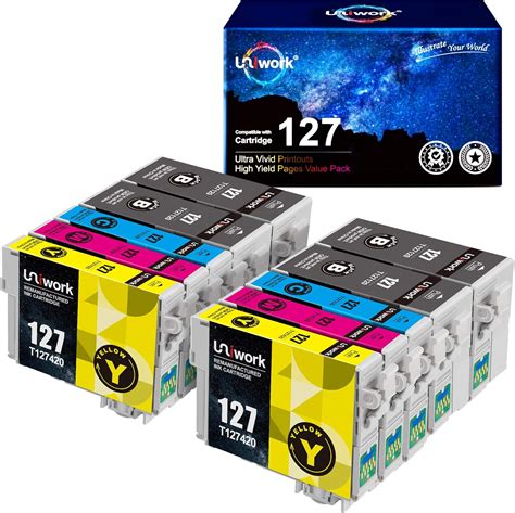 Uniwork High Yield Remanufactured Ink Cartridge Replacement For