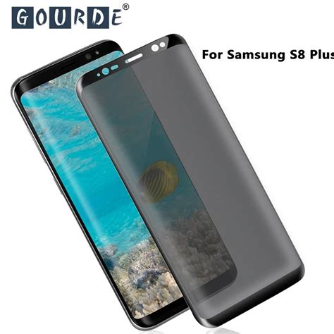 Gourde D Curved Anti Peeping Tempered Glass For Samsung Galaxy S Plus