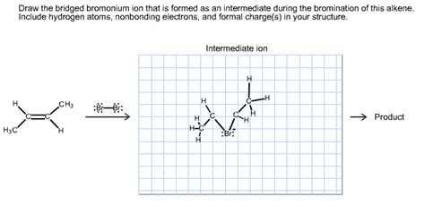 Draw The Bridged Bromonium Ion That Is Formed As ... | Chegg.com