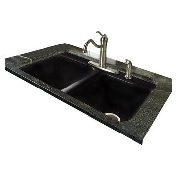 THE 15 BEST Black Porcelain Kitchen Sinks for 2022 | Houzz