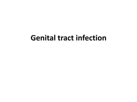 25 Genital Tract Infectionppt