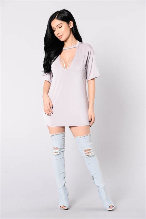 Hole New World Top Mauve Fashion Nova Knit Tops Fashion Nova