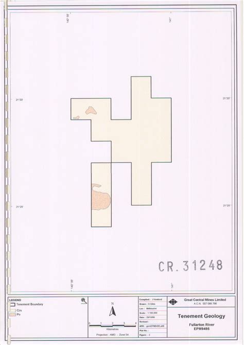 EPM 9495 FULLARTON RIVER ANNUAL REPORT FOR PERIOD 29 7 1998 TO 28 7