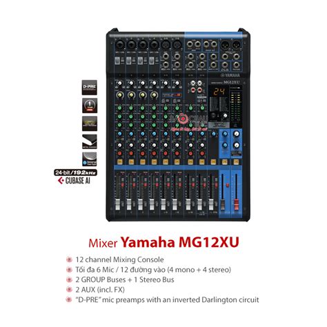 Bàn Mixer Yamaha Mg12xu Chính Hãng Giá Tốt Nhất
