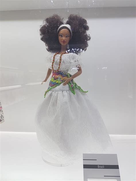 Black Dominican Barbie Doll With Great Telegraph