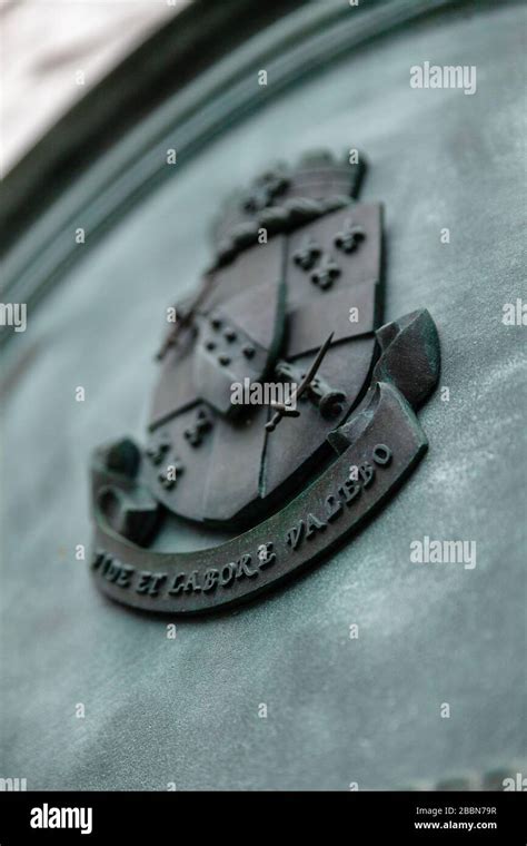 Quebec City’s coat of arms Stock Photo - Alamy