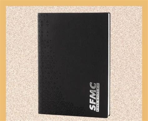 PU Leather Cover Perfect Bound SFMC A5 SIZE NOTEBOOK DM 129 At Rs 140