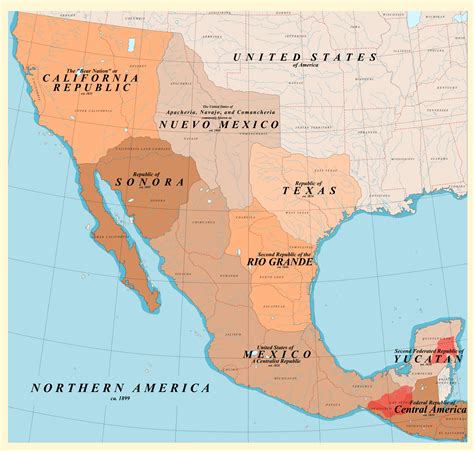 What if the US never annexed Texas? A look at the various states of