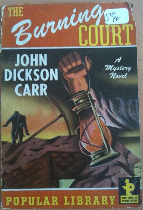 Judge Books By Covers The Burning Court By John Dickson Carr