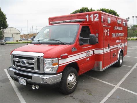 Ford E450 Fire Dept Paramedic Ambulance Fire Dept Paramedic Ambulance