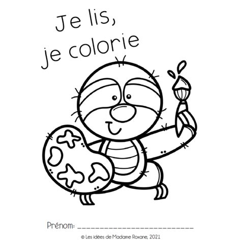 Je Lis Je Colorie