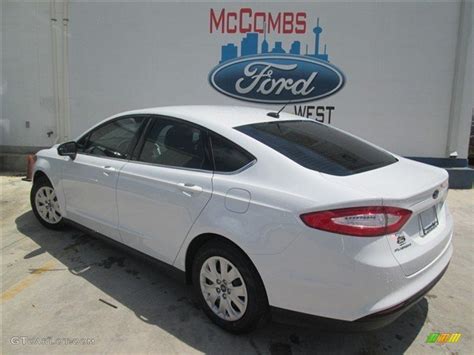 Oxford White Ford Fusion S Photo Gtcarlot Car