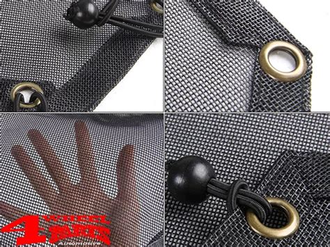 Summer Eclipse Bikini Top Mesh With Star Jeep Wrangler JK Year 07 18 2 Or 4 Doors 4 Wheel Parts
