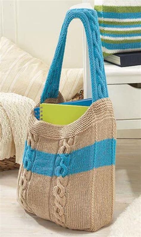 Tote Knitting Patterns In The Loop Knitting