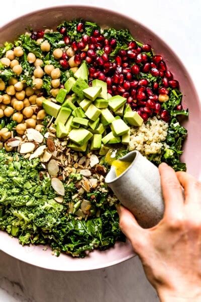 Kale Quinoa Salad With Lemon Dressing Foolproof Living