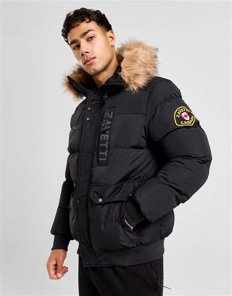 Zavetti Canada Deratti Parka Jacket Schwarz Jd Sports Österreich