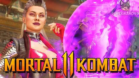 The Best Sindel Combo Mortal Kombat 11 Sindel Gameplay Youtube