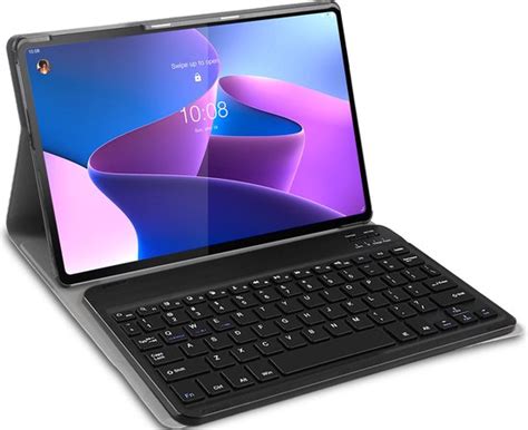 Étui Lenovo Tab P12 Pro Avec Clavier Clavier Qwerty Zwart Bol