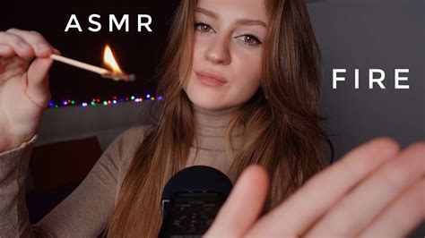 АСМР ОГОНЬ 🔥 Зажигаем Спички Вместе 🙊 Asmr Fire Crackling And Russian