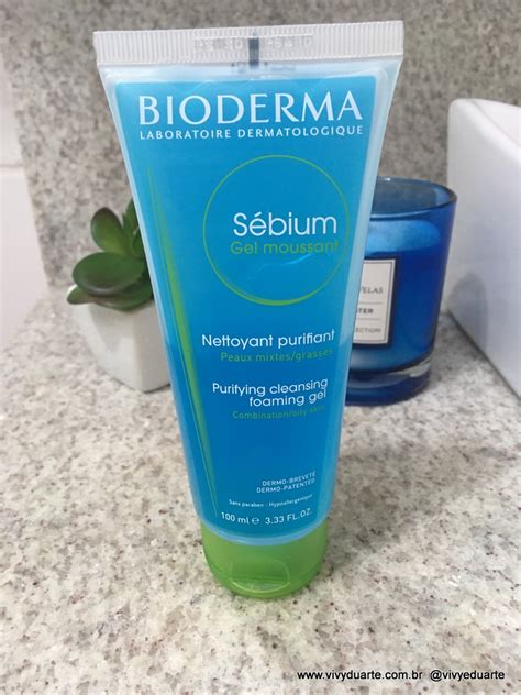 Vivy Duarte Testei Sabonete Facial Sébium Bioderma