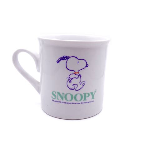 Vintage Snoopy Mug // Vintage Peanuts Mug // Novelty Mug // Muggy Mug ...