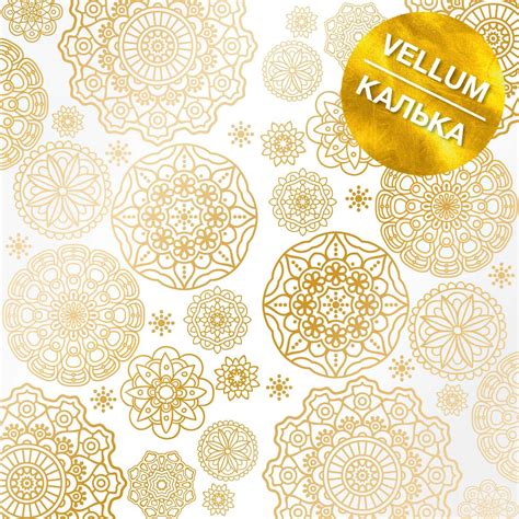 Papel Vellum Golden Napkins Foil Dorado Fabrika Decoru La Esquinita