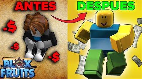 Como Conseguir Mucho Dinero En Bloxfruits Roblox Youtube