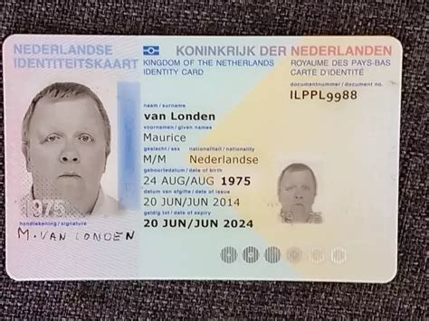 Netherlands Id Card Genuinedocseu