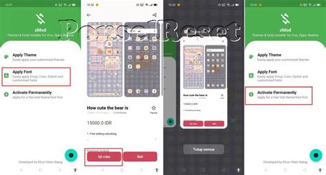 Nama Font Gratis Di Theme Store Oppo UnBrick ID