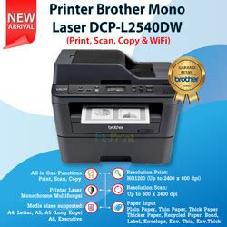 Promo Brother Dcp L Dw Multifunction Laser Printer Duplex Wireless