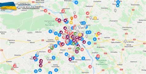 Mapa mieszkań dostępnych w Polsce dla uchodźców z Ukrainy ZOBACZ