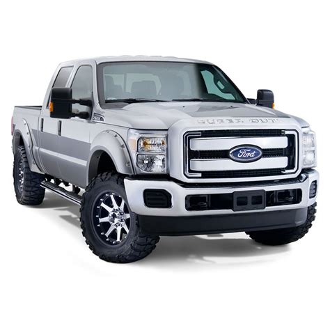 Bushwacker Ford F Pocket Style Matte Black Fender Flares