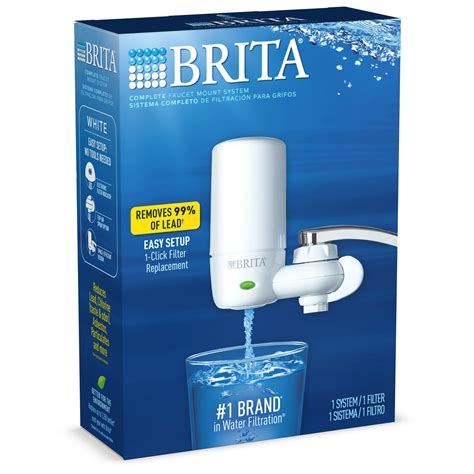 Brita Complete Tap Water Faucet Filtration System White Discounttoday