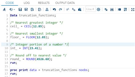 Sas Functions Javatpoint