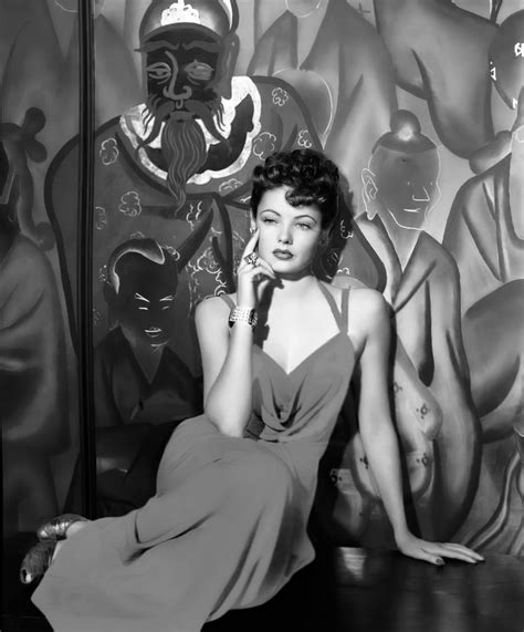 Gene Tierney R Classicscreenbeauties