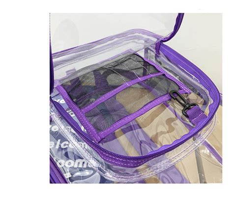 Mochila Transparente De Seguridad Escolar Para Viajes Mochi Cuotas