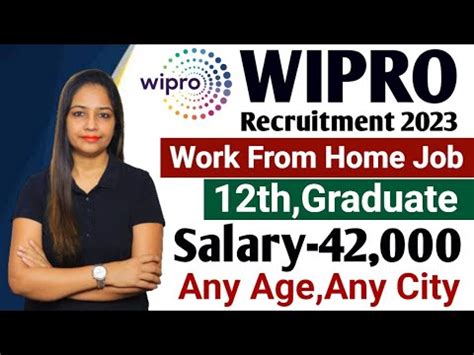 Wipro Recruitment Wipro Vacancy May Work From Home Jobs Work