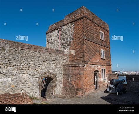 Exterior Of The Main Building South Side In Upnor Castle An