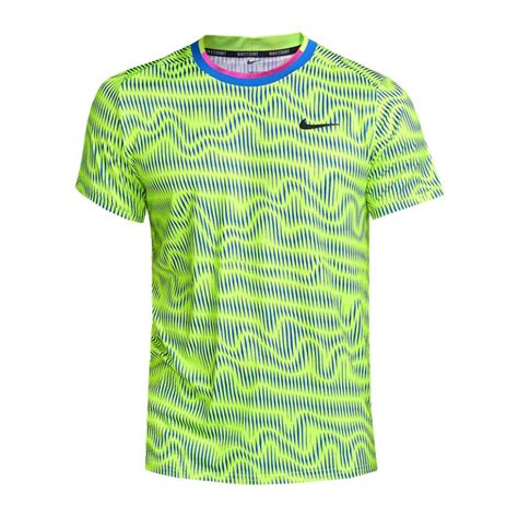 Футболка для тенниса мужская Nike Court Advantage Light Lemon Twist в ...